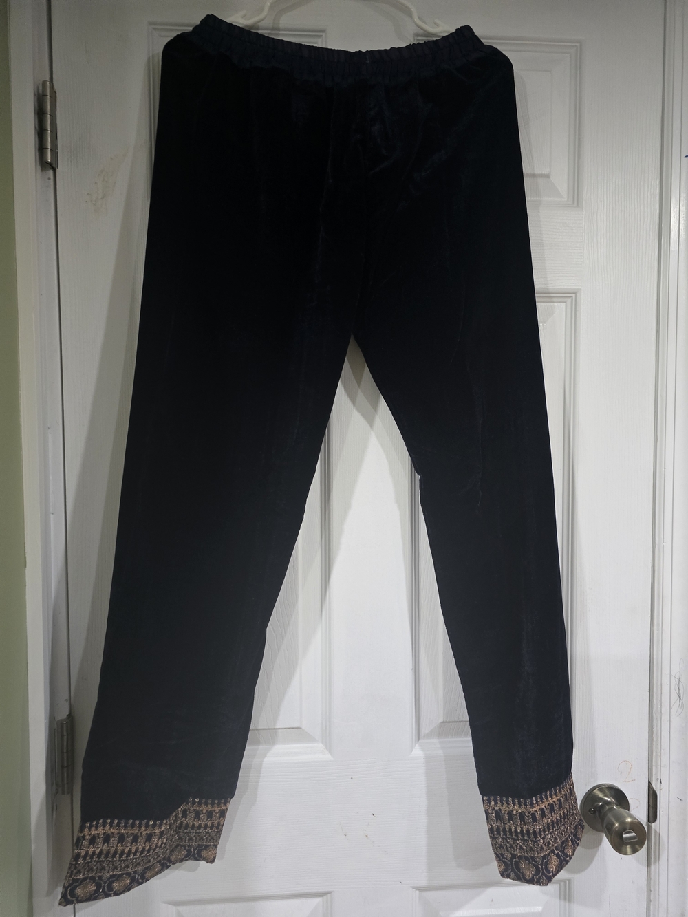 Velvet Pakistani/indian Shirt with Pants.